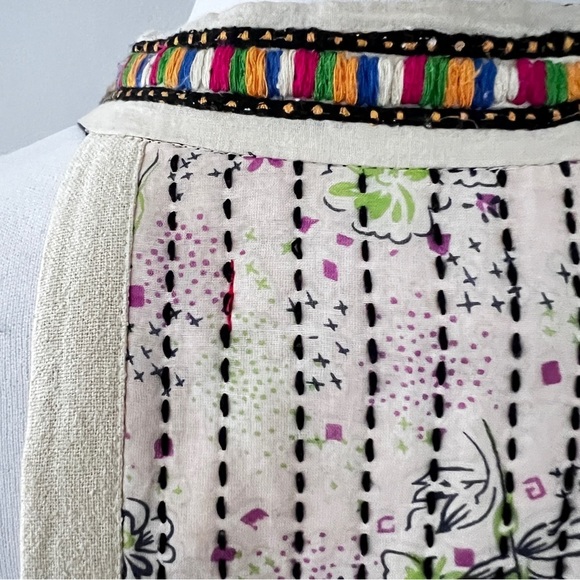 A Common Thread by Anthropology Boho Floral Dress size medium - Picture 9 of 16